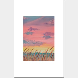 Pastel sky Posters and Art